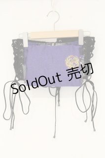 Qutie Frash / 太鼓帯コルセット パープル O-26-09-03-017-QU-TO-OW-OS