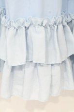 画像2: axes femme kawaii / ミディフリルペチスカート M サックス O-26-09-04-004-AX-SK-OW-OS (2)