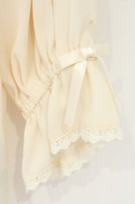 画像3: axes femme kawaii / ヴィンテージドールブラウス M キナリ O-26-09-04-052-AX-BL-OW-OS (3)