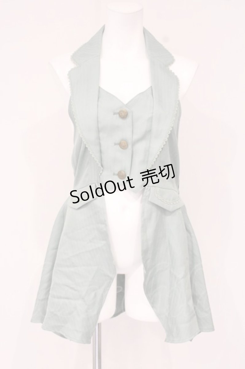 画像1: axes femme POETIQUE / クラシックホルターベスト M グリーン O-26-09-04-059-AX-TO-OW-OS (1)