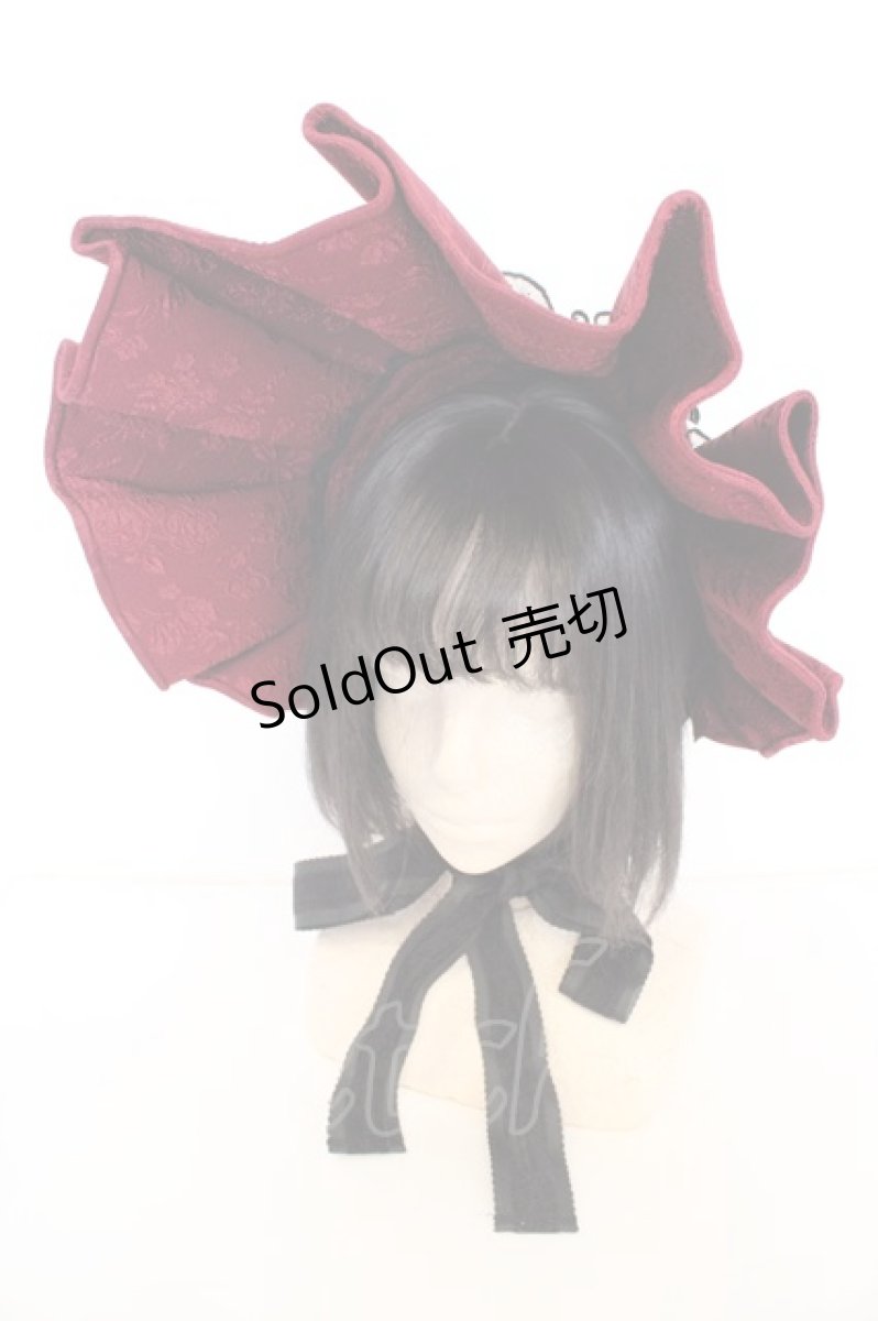 画像1: Hoshibako Works / Rozen Maiden x HoshibakoWorks　真紅ボンネット  ジャガード・ボルドー O-26-09-04-1007-LO-AC-OW-OS (1)