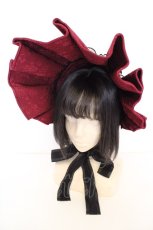 画像1: Hoshibako Works / Rozen Maiden x HoshibakoWorks　真紅ボンネット  ジャガード・ボルドー O-26-09-04-1007-LO-AC-OW-OS (1)