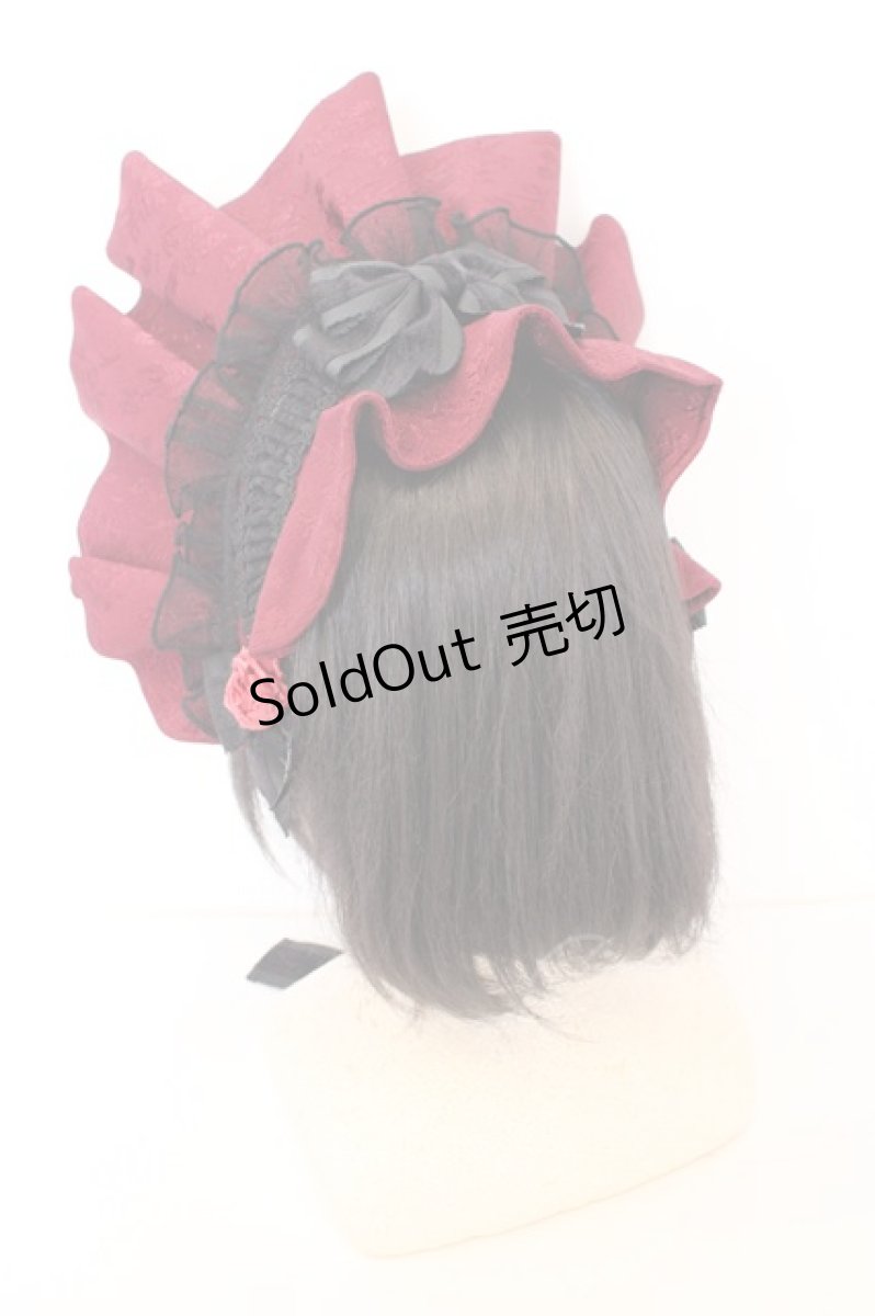 画像3: Hoshibako Works / Rozen Maiden x HoshibakoWorks　真紅ボンネット  ジャガード・ボルドー O-26-09-04-1007-LO-AC-OW-OS (3)