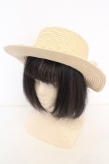 画像1: axes femme / 巻きバラレースカンカン帽  アイボリー O-26-09-04-1010-AX-AC-IG-OS (1)