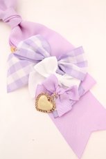 画像2: LOTUS ribbon / リボンクリップ  ラベンダー O-26-09-04-1016-LO-AC-IG-OS (2)