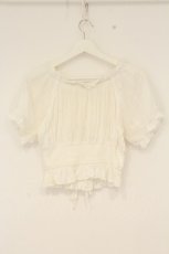 画像3: axes femme POETIQUE / シャーリングトップス M シロ O-26-09-04-063-AX-TO-OW-OS (3)