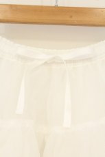 画像2: axes femme kawaii / オーガンジーパニエ M シロ O-26-09-04-069-AX-SK-OW-OS (2)