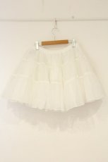 画像3: axes femme kawaii / オーガンジーパニエ M シロ O-26-09-04-069-AX-SK-OW-OS (3)