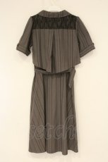 画像3: axes femme / ナポレオンモチーフワンピース M グレー O-26-09-04-074-AX-OP-OW-OS (3)