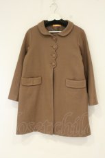 画像1: Fi.n.t / スカラップコート F ブラウン O-26-09-04-078-CA-CO-OW-OS (1)