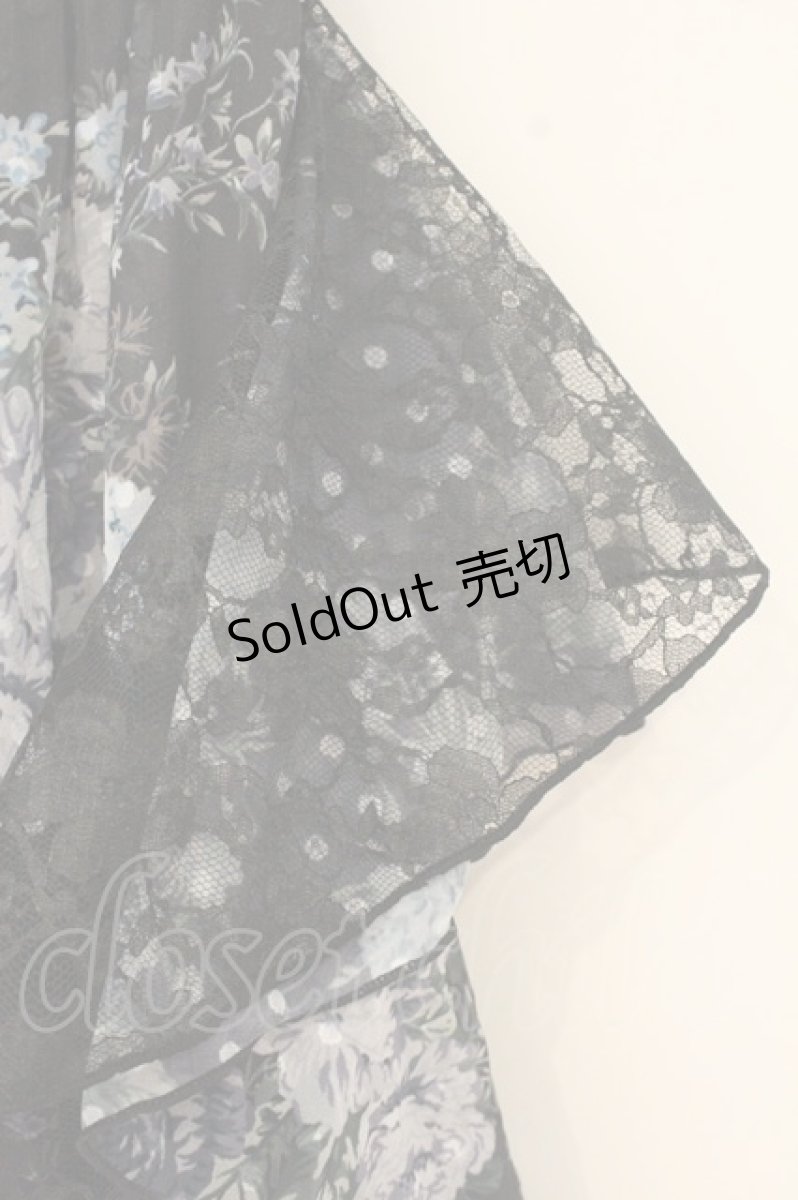 画像3: axes femme / 花柄マルチWAYスカート F クロ O-26-09-04-081-AX-SK-OW-ZT0908E (3)