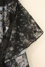 画像3: axes femme / 花柄マルチWAYスカート F クロ O-26-09-04-081-AX-SK-OW-OS (3)