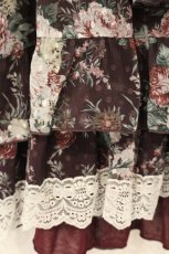 画像3: axes femme / 花柄マルチWAYスカート F ワイン O-26-09-04-084-AX-SK-OW-OS (3)