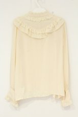 画像4: axes femme kawaii / クラシカルドールブラウス M キナリ O-26-09-04-018-AX-BL-OW-OS (4)