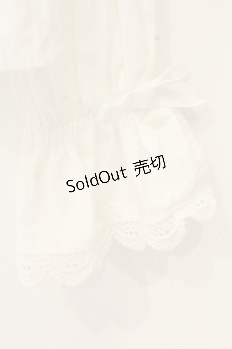 画像3: axes femme kawaii / 丸襟コットンブラウス M シロ O-26-09-04-022-AX-BL-OW-OS (3)