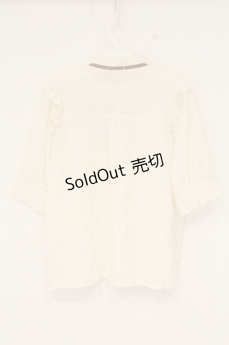 画像3: axes femme POETIQUE / プチローズブラウス M キナリ O-26-09-04-025-AX-BL-OW-ZH (3)