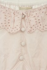 画像2: axes femme POETIQUE / コットンレース襟半袖トップス M ピンク O-26-09-04-026-AX-TO-OW-OS (2)