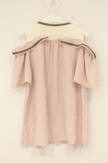画像3: axes femme POETIQUE / 襟デザインオフショルトップス M ピンク O-26-09-04-027-AX-TO-OW-OS (3)
