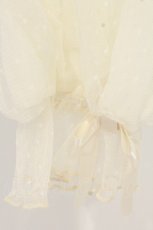 画像3: axes femme kawaii / ドットチュールローズブラウス M キナリ O-26-09-04-028-AX-BL-OW-OS (3)