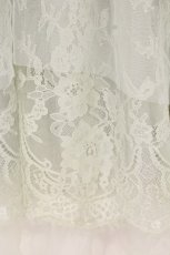 画像2: axes femme POETIQUE / レース×チュールアシメスカート M グリーン O-26-09-04-031-AX-SK-OW-OS (2)