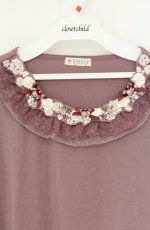 画像2: axes femme / バラレースガーデンインナー M ピンク O-26-09-05-074-AX-TO-IG-OS (2)