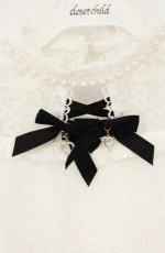 画像2: couture BY ROJITA / デコルテレースアップトップス  シロ O-26-09-05-008-LO-TO-IG-OS (2)