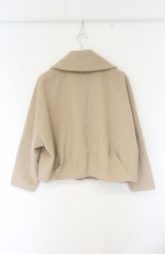 画像3: axes femme / ビッグ襟ショートコート M キャメル O-26-09-05-089-AX-CO-IG-OS (3)