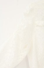画像3: couture BY ROJITA / デコルテレースアップトップス  シロ O-26-09-05-008-LO-TO-IG-OS (3)