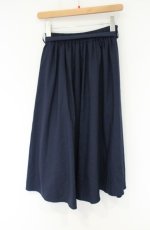 画像2: axes femme / ラッフルレーススカート M ネイビー O-26-09-05-100-AX-TO-IG-OS (2)