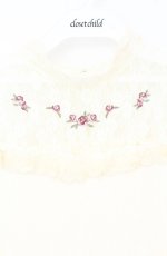 画像2: axes femme / バラ刺繍ビスチェ切替タンク M アイボリー O-26-09-05-011-AX-TO-IG-OS (2)