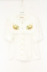 画像1: Amavel / Fruits Panierブラウス  シロ O-26-09-05-013-CA-BL-IG-OS (1)