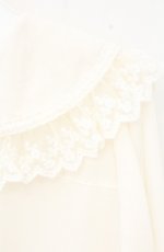 画像4: axes femme POETIQUE / フラワークロス刺繍ブラウス M 生成り O-26-09-05-014-AX-BL-IG-OS (4)