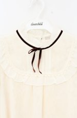 画像2: axes femme POETIQUE / 内レースブラウス M アイボリー O-26-09-05-020-AX-BL-IG-OS (2)