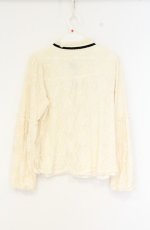 画像3: axes femme / 総レーストップス M アイボリー O-26-09-05-025-AX-TO-IG-OS (3)