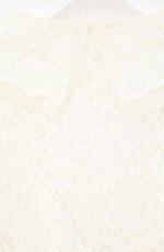 画像4: axes femme / レース半袖ボレロ M アイボリー O-26-09-05-029-AX-TO-IG-OS (4)