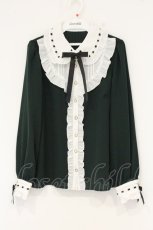 画像1: Amavel / Dark Chember Maid フリルブラウス F グリーン O-26-09-07-032-CA-BL-OW-OS (1)