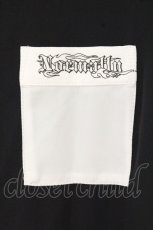 画像2: Jamie エーエヌケー / ロゴプリントボウリングシャツ M クロ×シロ O-26-09-07-036-LO-BL-OW-OS (2)