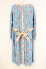 画像1: Franche Lippee / ストロベリーガウンワンピース FL5 サックス O-26-09-07-052-LO-OP-OW-OS (1)