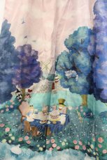 画像2: franche lippee black / アリス柄ワンピース FL5 クロ×マルチ O-26-09-07-053-LO-OP-OW-OS (2)