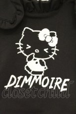 画像2: DimMoire / 【HELLO KITTY×DimMoire】フリルビスチェ  ブラック O-26-09-07-061-PU-TO-IG-OS (2)