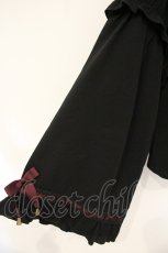 画像3: Amavel / 花札あそびの和風ブラウス  クロ O-26-09-07-070-CA-BL-IG-OS (3)