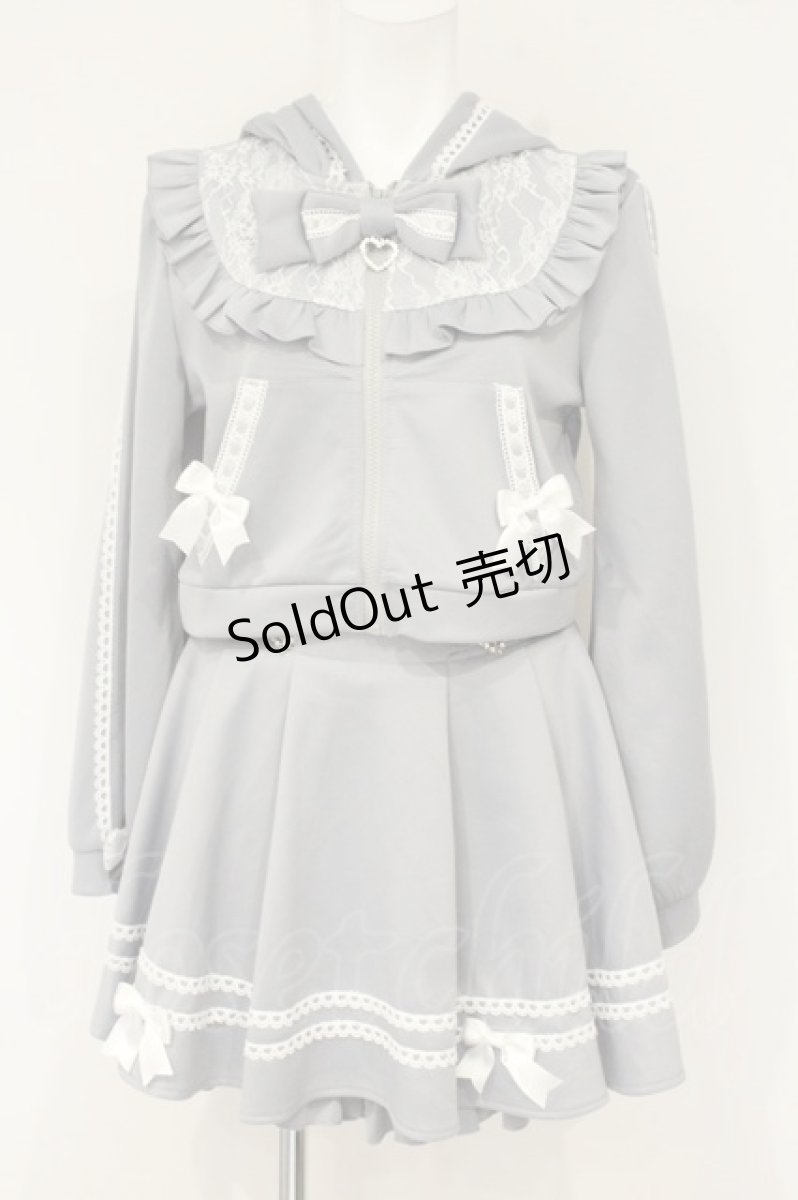画像1: LOLITAその他 / サブカル系ねこねこセットアップ  ブルーグレー O-26-09-07-076-LO-OP-OW-OS (1)
