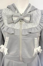 画像2: LOLITAその他 / サブカル系ねこねこセットアップ  ブルーグレー O-26-09-07-076-LO-OP-OW-OS (2)