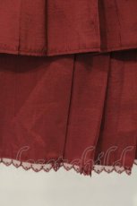 画像3: Victorian maiden / ヨークタックプリーツワンピース  ワイン O-26-09-07-078-CL-OP-IG-OS (3)