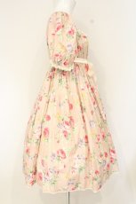 画像3: Enchantlic Enchantilly / 花柄シャーリングワンピース  ピンク O-26-09-07-083-LO-OP-OW-OS (3)