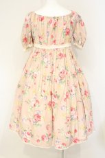 画像4: Enchantlic Enchantilly / 花柄シャーリングワンピース  ピンク O-26-09-07-083-LO-OP-OW-OS (4)