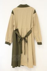 画像3: Favorite / アシンメトリープリーツの春日和和風トレンチコート M ベージュ O-26-09-07-010-LO-CO-OW-OS (3)