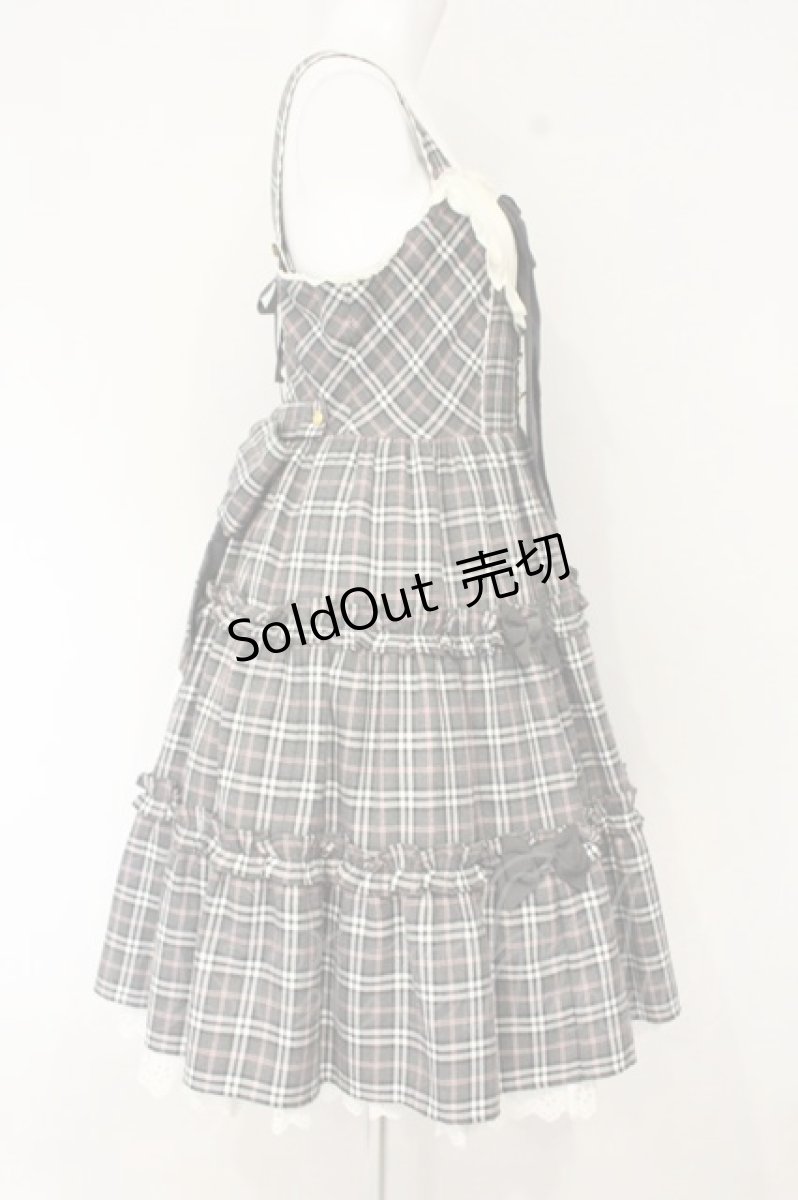 画像4: Angelic Pretty / cute candy checkジャンパースカート  グレー O-26-09-07-087-AP-OP-IG-OS (4)