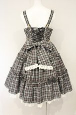 画像5: Angelic Pretty / cute candy checkジャンパースカート  グレー O-26-09-07-087-AP-OP-IG-OS (5)