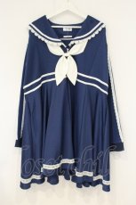 画像1: Favorite / ふんぼさんコラボグッズ第2弾セーラーロリワンピ風ジャージ  ネイビー O-26-09-07-012-LO-OP-OW-OS (1)